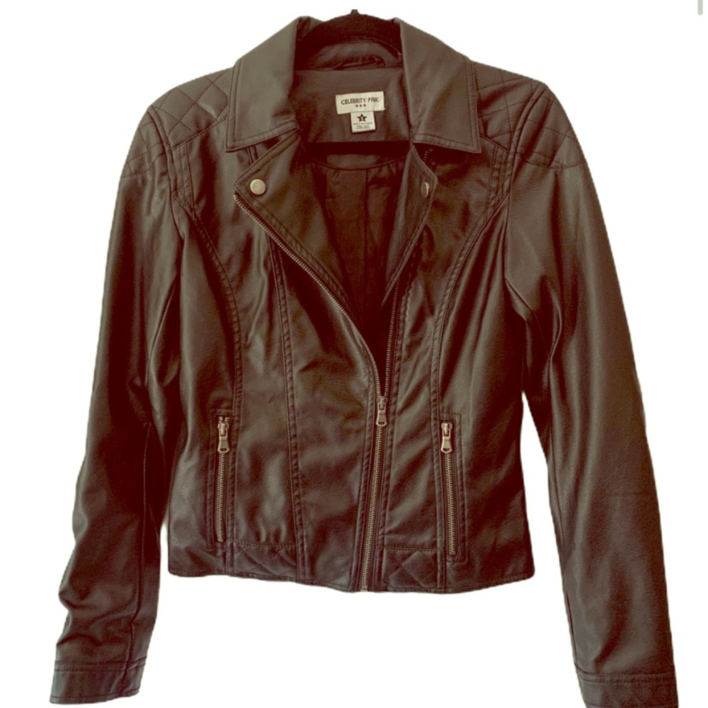 Celebrity Pink High Quality Vegan Leather size S